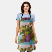 葉 エプロン (着用した状態)