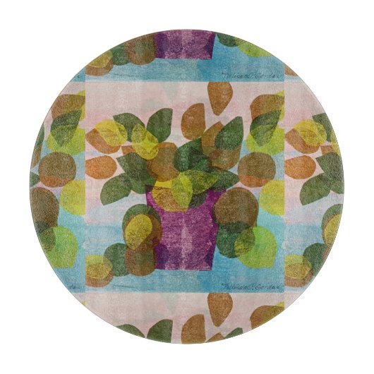 葉 カッティングボード (正面)