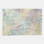 葉. キッチンタオル (横)