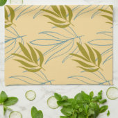 葉 キッチンタオル (折り畳み)