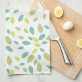 葉 キッチンタオル (四つ折り)