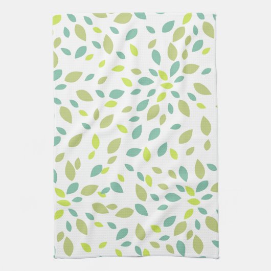 葉 キッチンタオル (縦)
