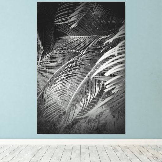 葉 キャンバスプリント (インサイチュ (ウッドフロア))