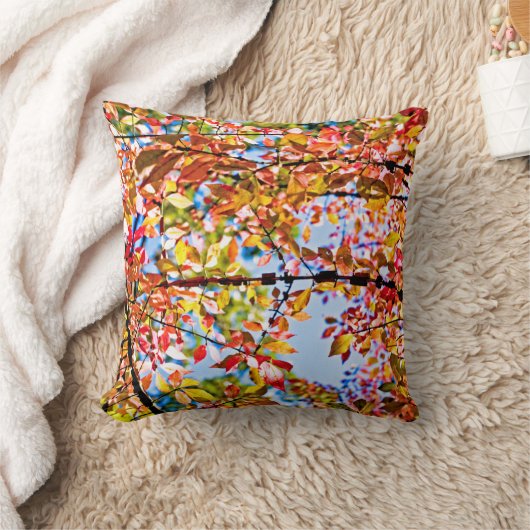 葉 クッション (ブランケット)