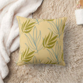 葉 クッション (ブランケット)