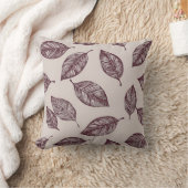 葉 クッション (ブランケット)