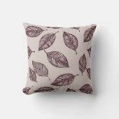 葉 クッション (正面)