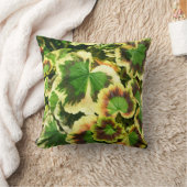 葉 クッション (ブランケット)