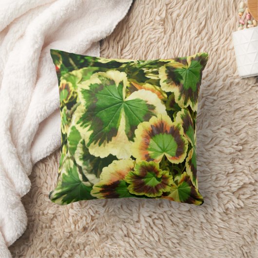 葉 クッション (ブランケット)