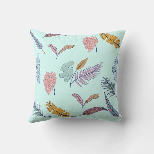 葉 クッション (裏面)