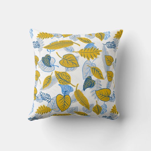 葉 クッション (裏面)