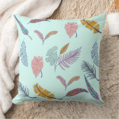 葉 クッション (ブランケット)