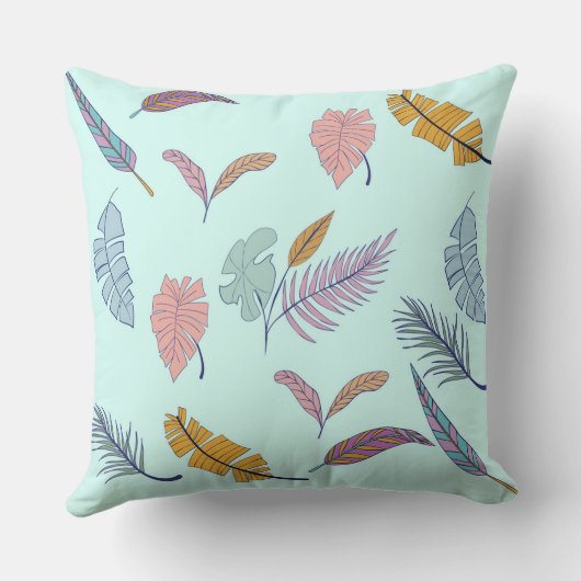 葉 クッション (裏面)