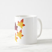 葉 コーヒーマグカップ (正面右)