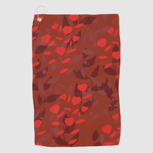 葉 ゴルフタオル (正面)