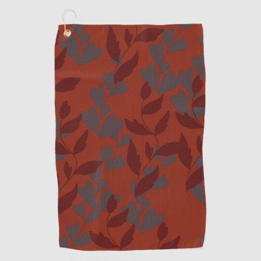 葉 ゴルフタオル (正面)