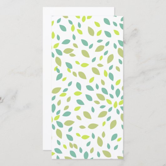 葉 サンキューカード (正面/裏面)