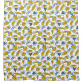 葉 シャワーカーテン (正面)