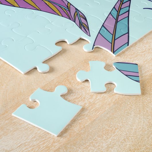 葉 ジグソーパズル (側面)