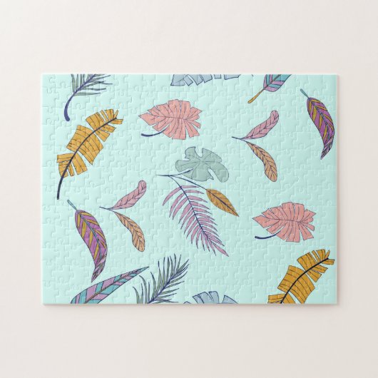 葉 ジグソーパズル (横)