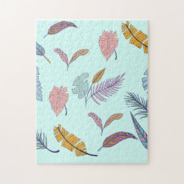 葉 ジグソーパズル