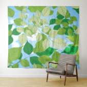 葉 タペストリー (インサイチュ(横))
