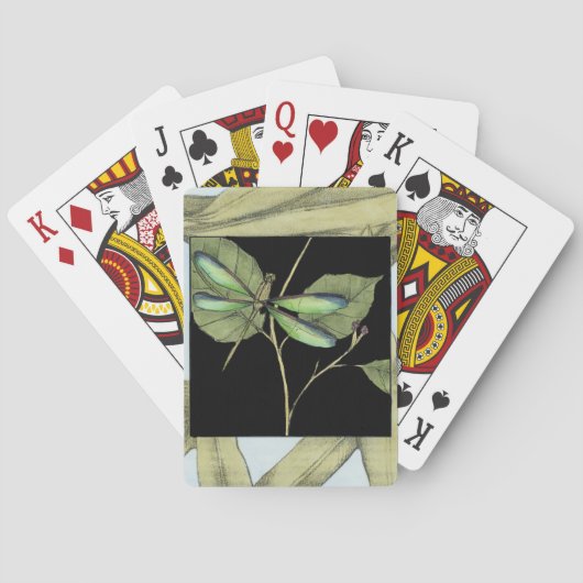 葉:ドラゴンフライ・インセット、Jennifer Goldberger著 トランプ (裏面)