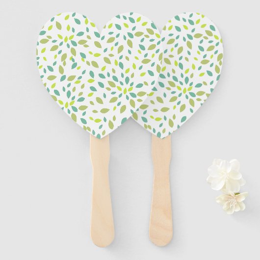 葉 ハンドファン (正面&裏面)