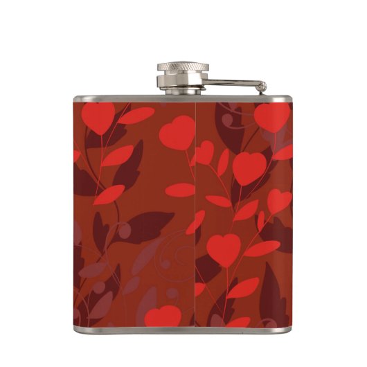 葉 フラスク (裏面)