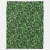 葉 フリースブランケット (正面)