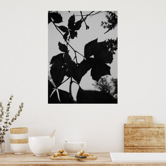 葉 ポスター (キッチン)