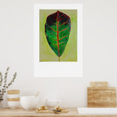 葉 ポスター (キッチン)