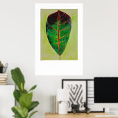 葉 ポスター (ホームオフィス)