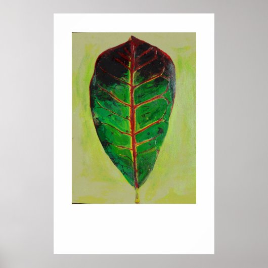 葉 ポスター (正面)