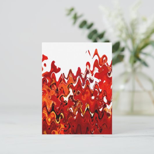 葉 ポストカード (スタンド正面)