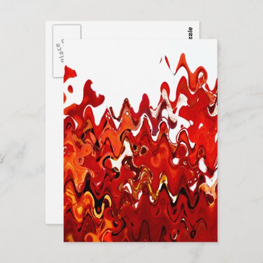 葉 ポストカード (正面/裏面)