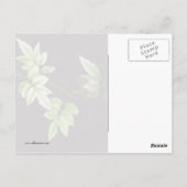 葉 ポストカード (裏面)