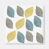 葉 マグネット (正面)