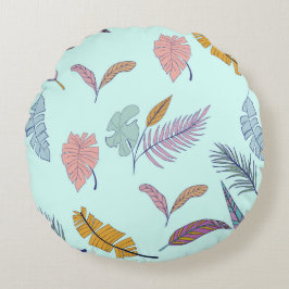 葉 ラウンドクッション