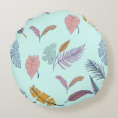 葉 ラウンドクッション (裏面)