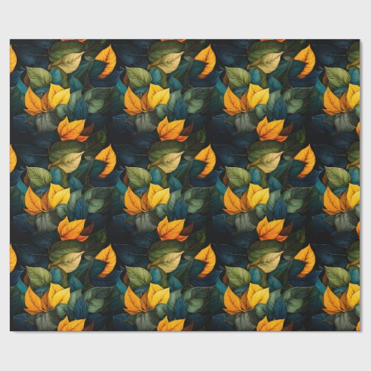 葉 ラッピングペーパー (フラット)