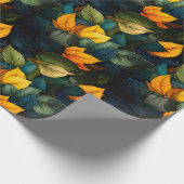 葉 ラッピングペーパー (角)