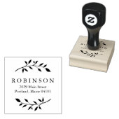 葉 ラバースタンプ (押印)