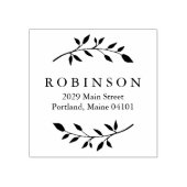 葉 ラバースタンプ (インプリント)