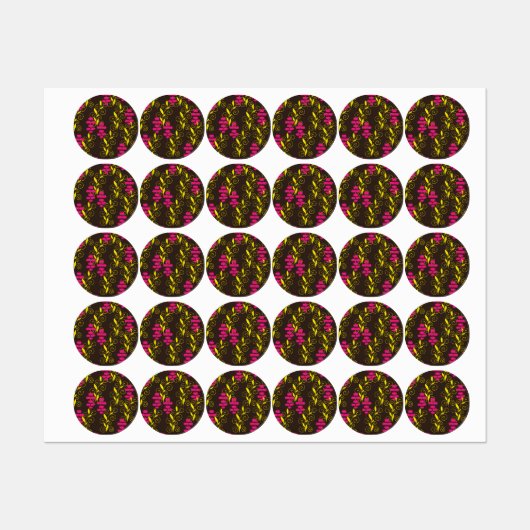 葉 ラベル (シート)