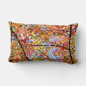 葉 ランバークッション (裏面)