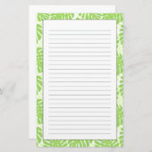 葉 便箋 (正面/裏面)