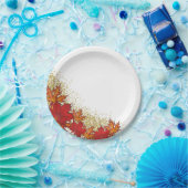 葉|感謝祭ディナーパーティー ペーパープレート (パーティー)