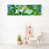 葉 横断幕 (インサイチュ)