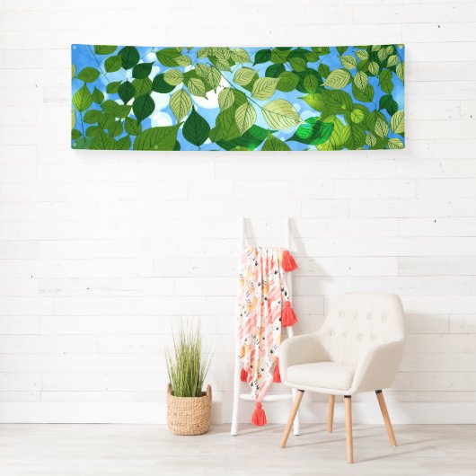 葉 横断幕 (インサイチュ)